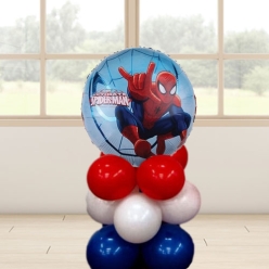 Spiderman Airfill Mini Balloon Column - 17pc