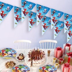Spidey Amazing Friends Jumbo 9 Foot Flag Banner