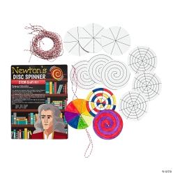 STEAM Newton's Disc Spinner Craft Kit - 12Pk
