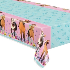 Spirit Riding Free Plastic Table Cover 54