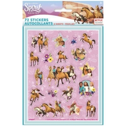 Spirit Riding Free Stickers - 4 Sheets