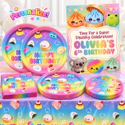 *Dumpling & Squishy PERSONALIZED Party Pack for 10