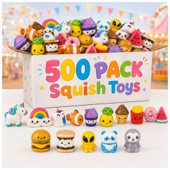 *BULK Cute Squishy Toys - 500 PACK