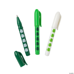 St. Patrick's Shamrock Pens - 24Pk