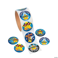 Star Student Graduation Stickers 100pk