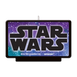 Star Wars Large Cake Candle