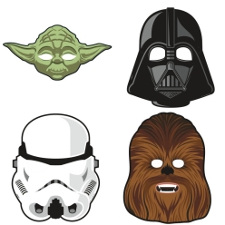 Star Wars Classic Party Masks - 8 PK