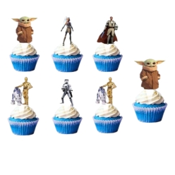 Star Wars Cupcake Pick Toppers 24pcs