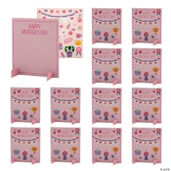 Mother's Day 3D Card Sticker Scenes-12Pk