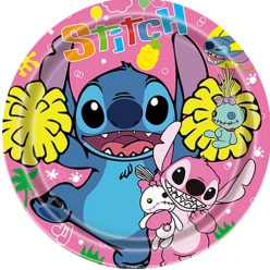 Lilo and Stitch Pink Dinner Plates - 10 PK