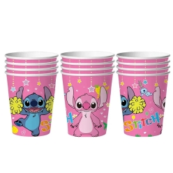Lilo and Stitch Pink 9oz Cups 10pk