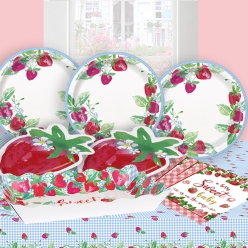 Berry Sweet Baby Shower Party Pack for 16