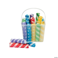 Stripe And Polka Dot Sidewalk Chalk
