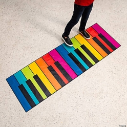 Studio VBS Piano Keys Floor Decals