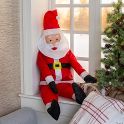 Stuff-a-Santa Christmas Decoration