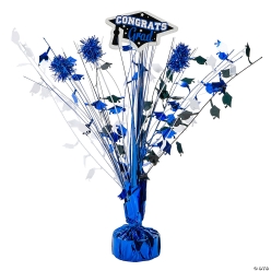 Blue Spray Style Tabletop Centerpiece