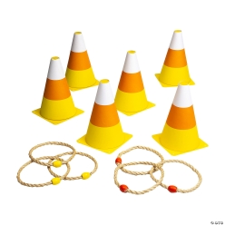Fall Candy Corn Cone Style Toss Game Set