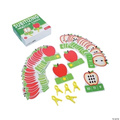 Subtilizing Apples Clip Cards