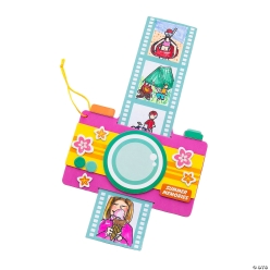 Summer Memories Camera Craft Kit-12Pk