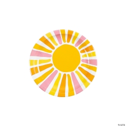 Summer Sunshine Dessert Plates - 8Pk