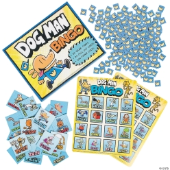 Dog Man Bingo Game for 32