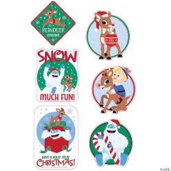 Rudolph the Red-Nosed Reindeer Wall Cutouts - 6Pk
