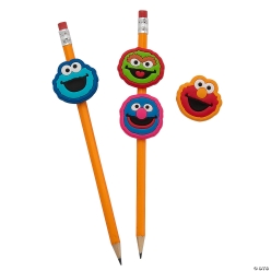 Sesame Street Characters Pencil Charms-48Pk