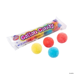 Dubble Bubble Cotton Candy Gumball Tubes - 36Pk