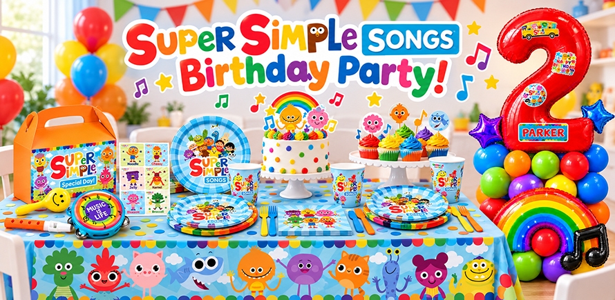 Super Simple Songs Birthday Party Supplies