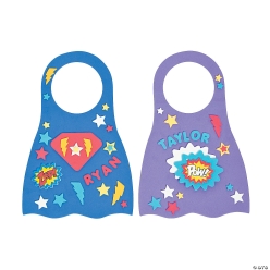 Superhero Doorknob Hanger Kit - 24 Pc.