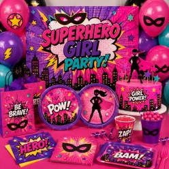 SuperHero Girl Party Supplies