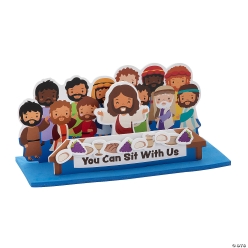 Religious 3D Easter The Last Supper Craft Kit-12Pk