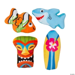 Luau Plush Toys - BIG 48Pk