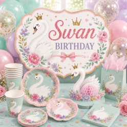 Swan Party Supplies