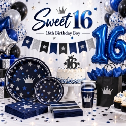 16 Years of Being Awesome Sweet 16 Boy Party Supplies Canada
