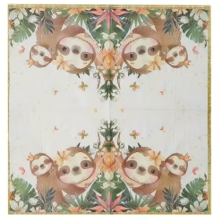 Sweet Sloth Lunch Napkins - 10 PK