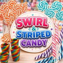 Swirl and Stripe Candy