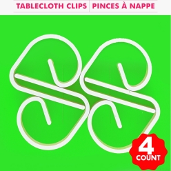 60% OFF: Table Cover Clips - 4 Pack