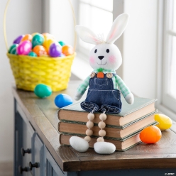 Dangled-Leg Easter Bunny Tabletop Decoration