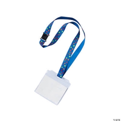 DIY Name Tags with Breakaway Cord - 24PK