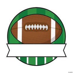 Team Spirit Football Cutouts-50Pk