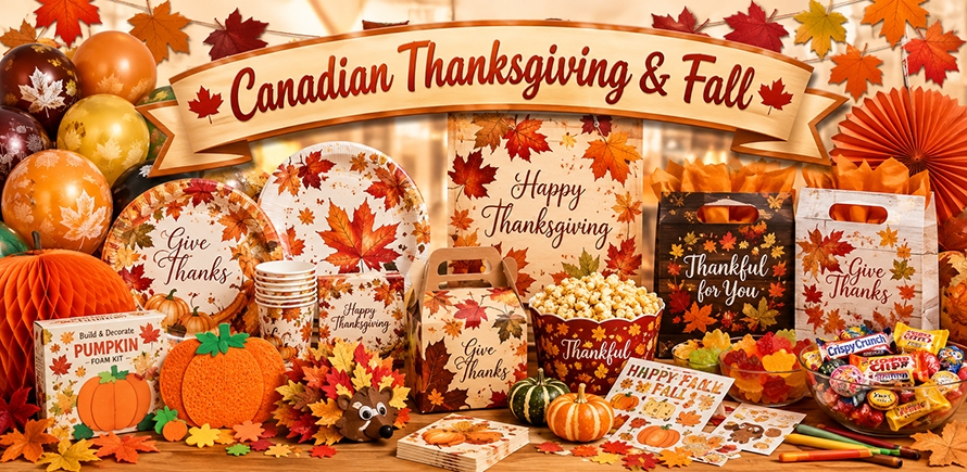 Thanksgiving & Fall Party Supplies