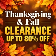 Thanksgiving & Fall CLEARANCE SALE