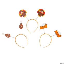 Thanksgiving Feast Head Boppers - 12Pk