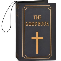 The Good Book Bible Elegant Black Gift Box