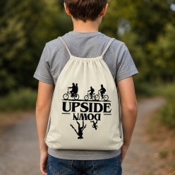 The Upside Down Drawstring Backpack