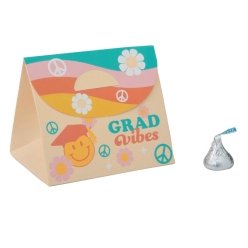 Groovy Grad Vibes Cardstock Favour Boxes - 12Pk