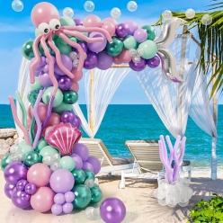 Under The Sea 130pc Balloon Garland