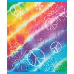 Tie Dye Loot Bags - 8 Pack