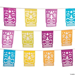 35% OFF: Tiki Cutout 100 Foot Banner
